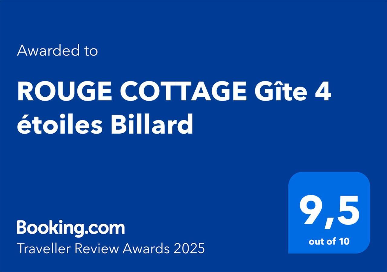 Rouge Cottage Gite 4 Etoiles Billard Gueutteville-les-Gres Екстериор снимка
